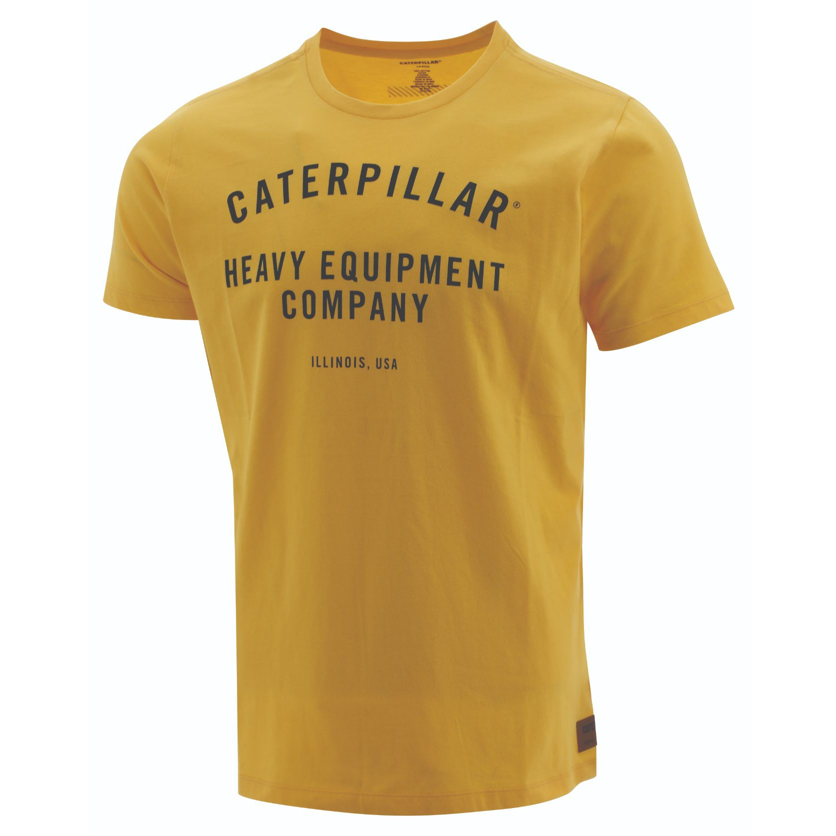 Caterpillar Clothing South Africa - Cat Men's Work Hec T-Shirts Yellow FE4809716